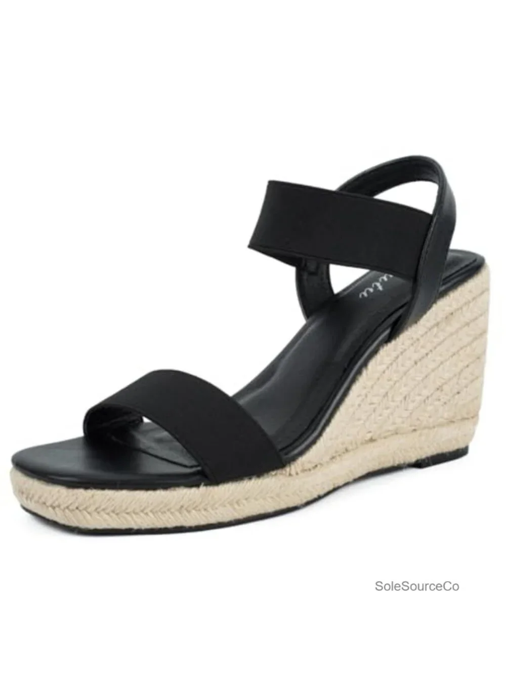 Women's Espadrille Wedge Sandals Platform Heels Square Toe Ankle Strap Dressy